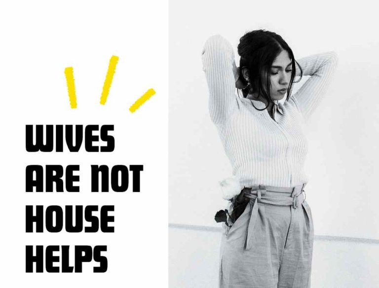 Read more about the article Wives are not house helps but helpmeets