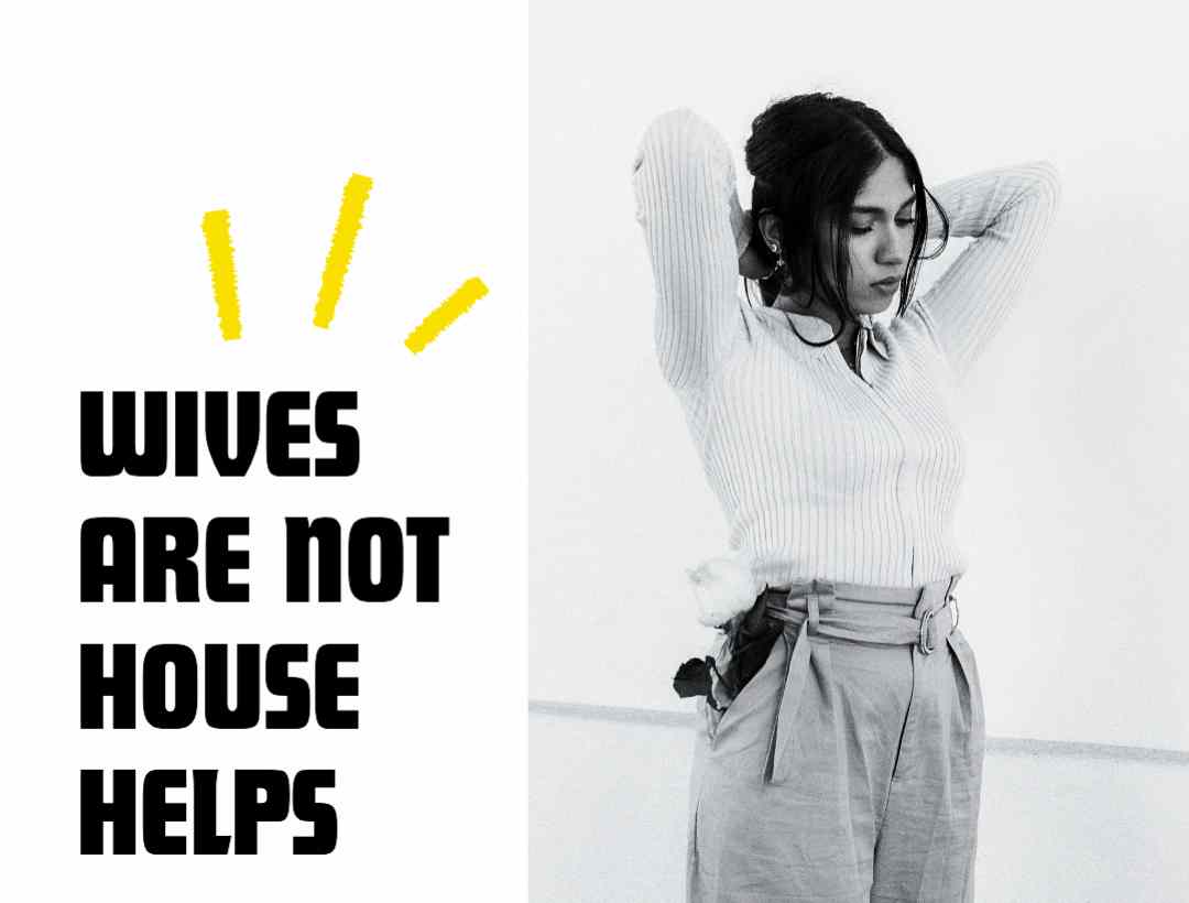 You are currently viewing Wives are not house helps but helpmeets
