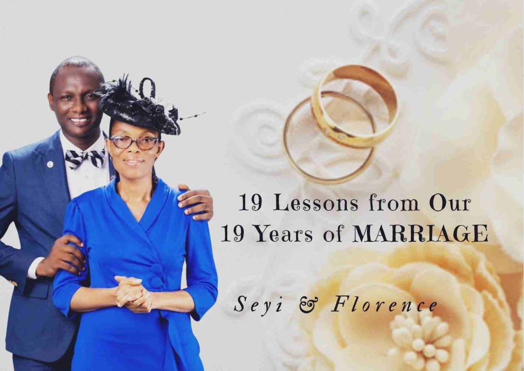 Significant lessons from our 19th wedding anniversary 